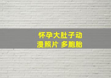 怀孕大肚子动漫照片 多胞胎